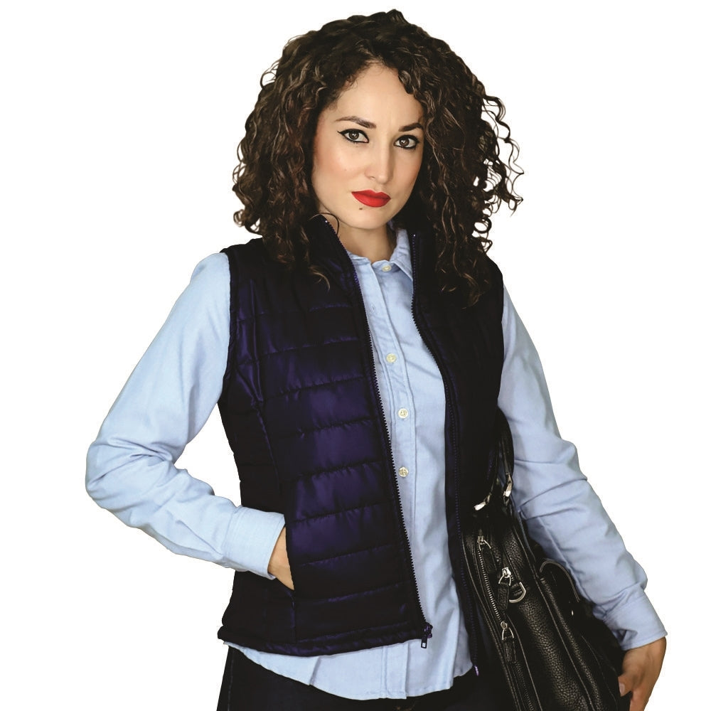 Chaleco Dama - Capitonado Nylon Forro Tafeta