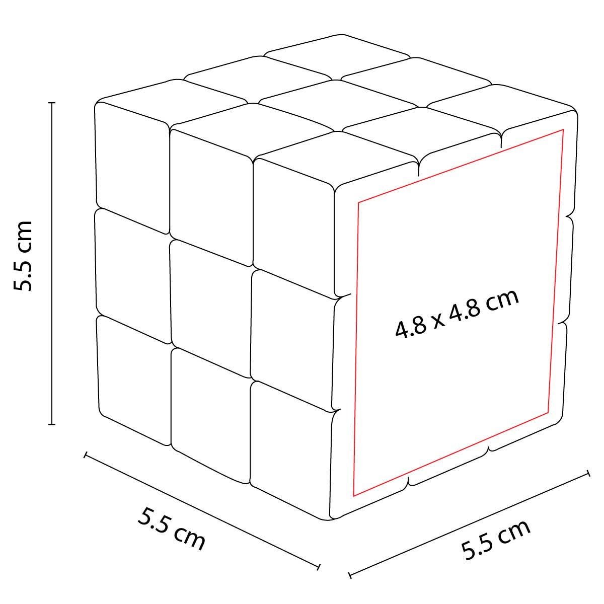 Antiestrés - Cubo multicolor Anti-stress