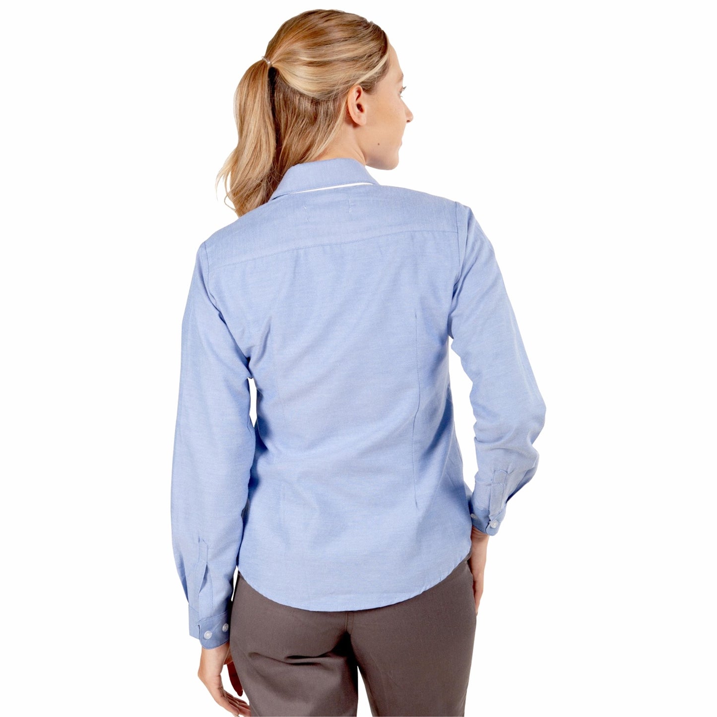 Camisa Dama - Magtex Oxford Manga Larga