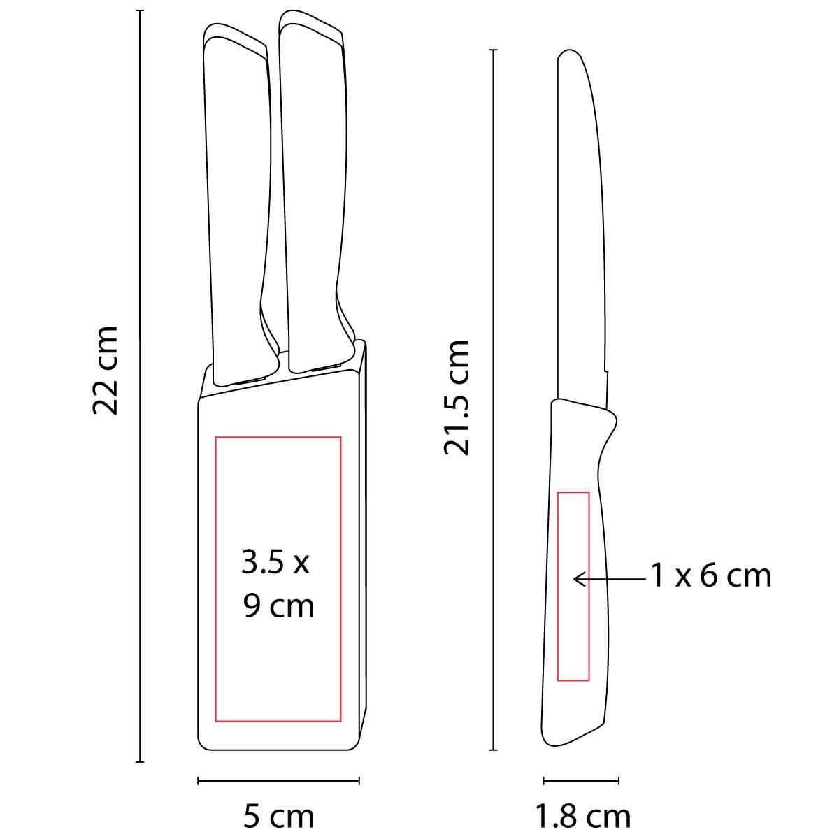 Set de Cuchillos - Corvi