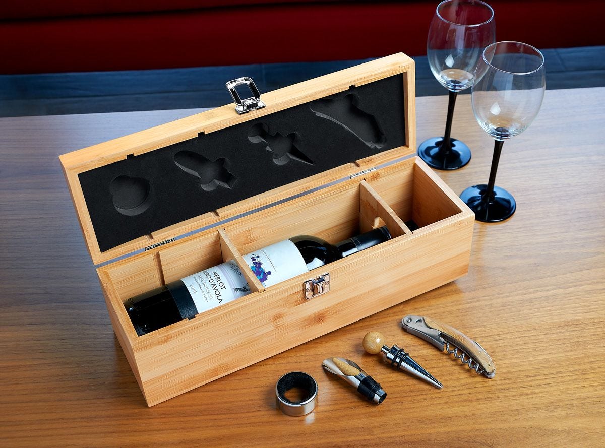 Set para Vinos - Verdot